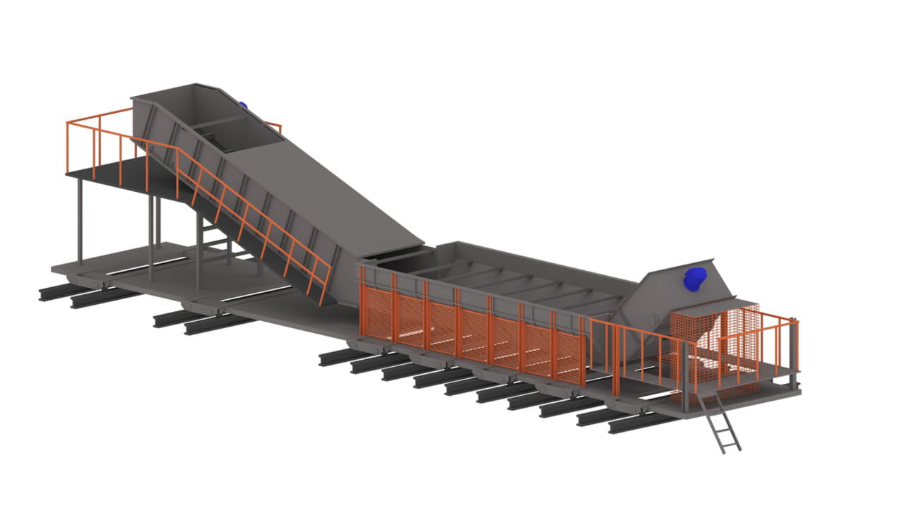 Шлакоудалитель ND-320 / 6 м.