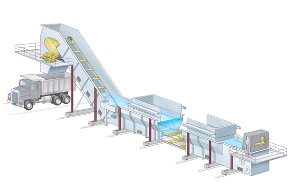 Шлакоудалитель NW-1200 / 8 м.